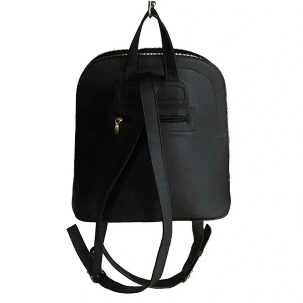 Oaxacan Native Artesanal Handmade Leather Backpack Bag